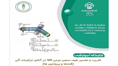 کارگاه آموزشی کاربرد و تفسیر طیف سنجی جرمی MS در آنالیز ترکیبات آلی (قندها و پروتئین ها)
